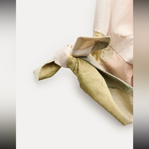 ZARA PRINTED SHORT DRESS - Picture 10 of 10